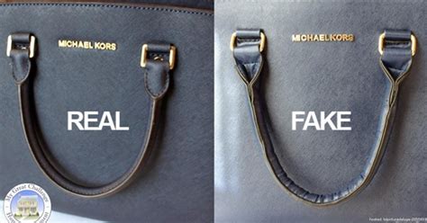 michael kors shoulder bag real or fake